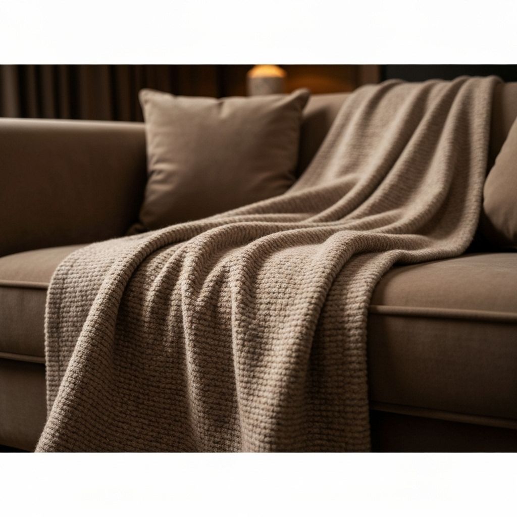 Wool Blend Throw